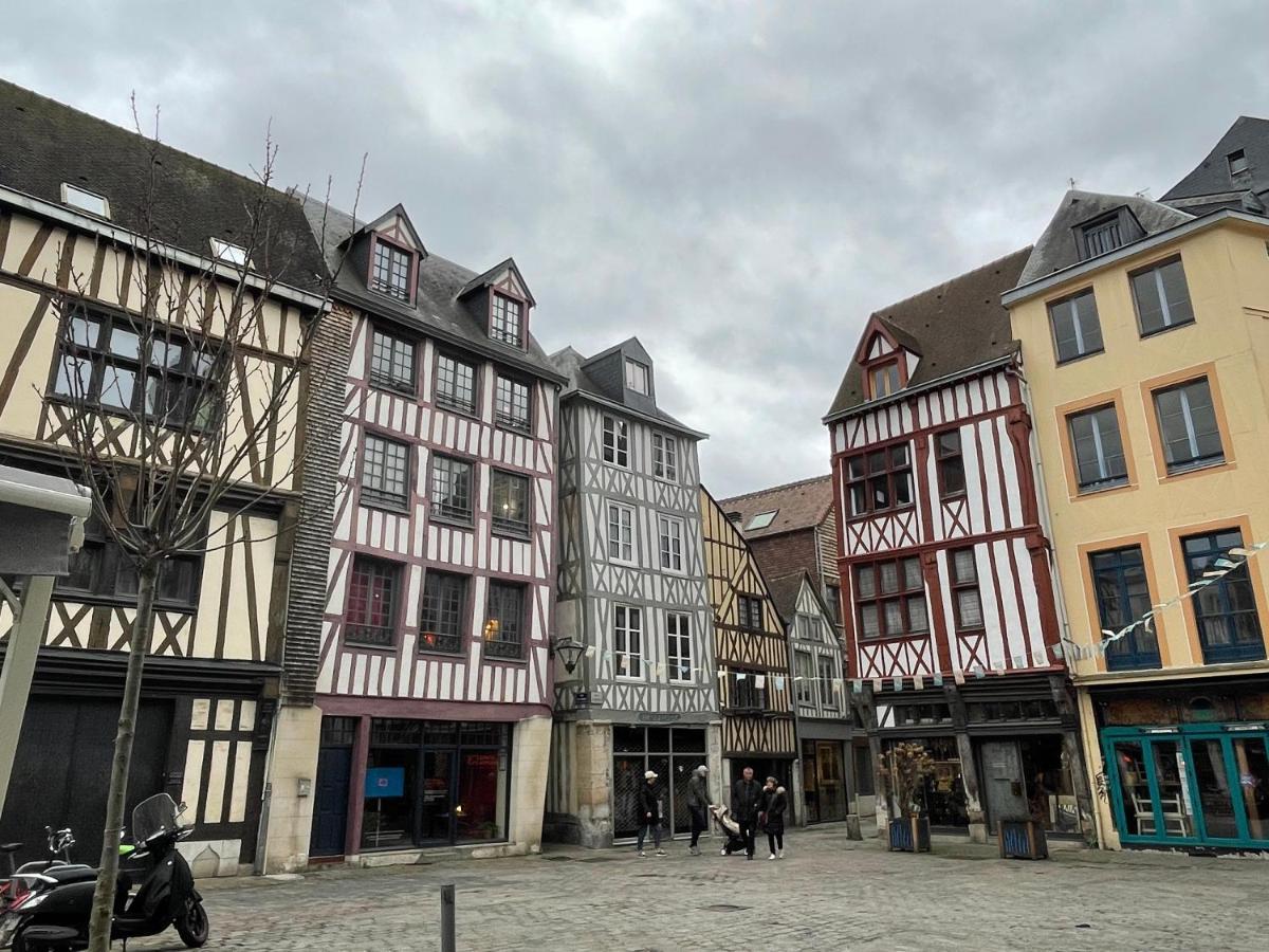 Apartament Le 1731, Rouen Coeur D'Histoire, Superbe Duplex Zewnętrze zdjęcie