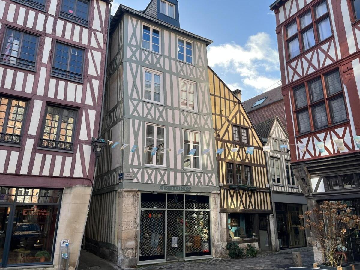 Apartament Le 1731, Rouen Coeur D'Histoire, Superbe Duplex Zewnętrze zdjęcie
